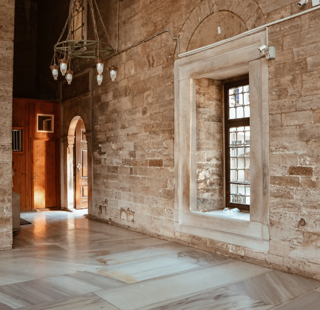 Residential building interior